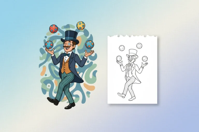 dandy-standing-with-a-playful - dandy's world coloring pages