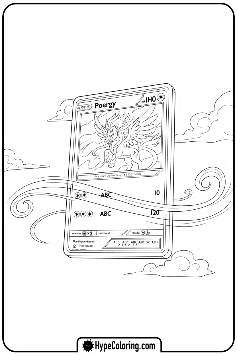 magical-pokemon-card-floating - coloring pages of pokemon cards