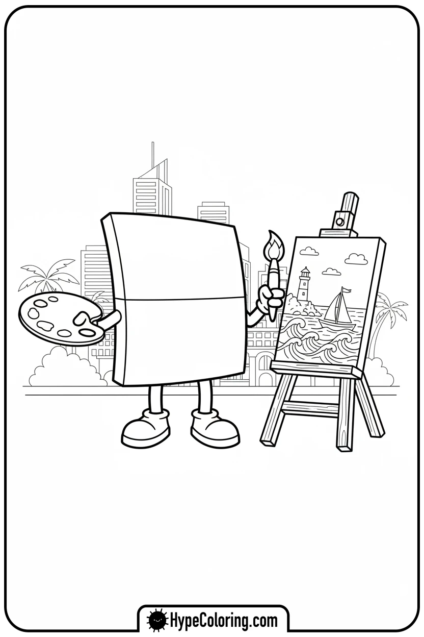 monaco-flag-painting-sea - monaco flag coloring page