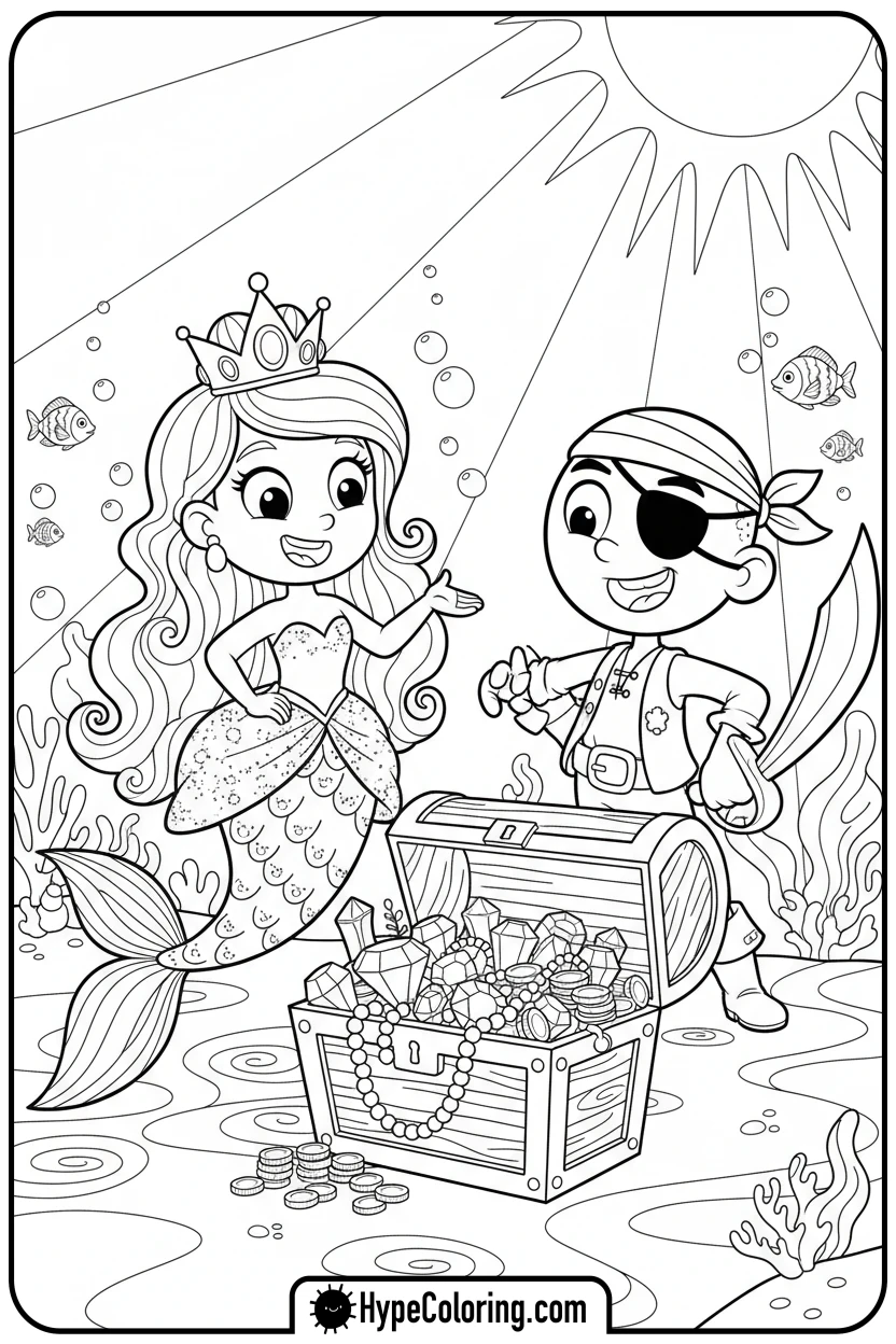 deema-and-goby-in-costumes - bubble guppies coloring pages