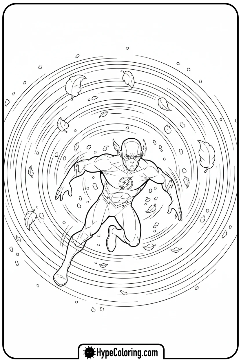 flash-creating-a-vortex - flash coloring pages