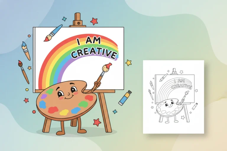 a-creative-character-perhaps-an - affirmation coloring pages