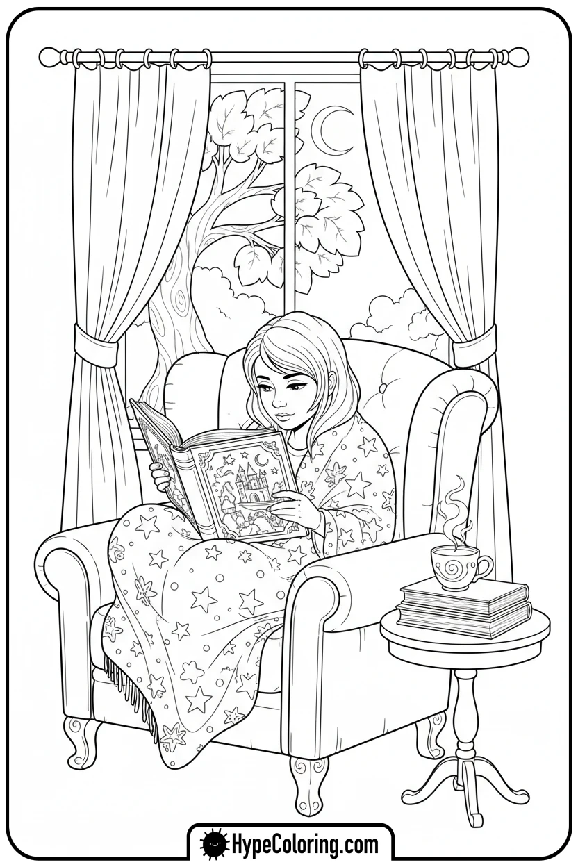 Click to download PDF willt-reading-book - winnie the pooh color pages
