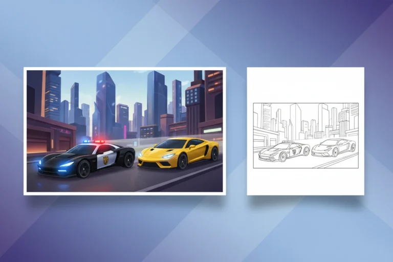 a-sleek-black-hot-wheels - hot wheels color pages