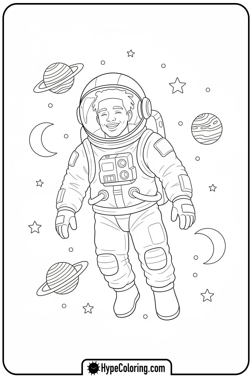juice-wrld-astronaut-in-space - juice wrld color page