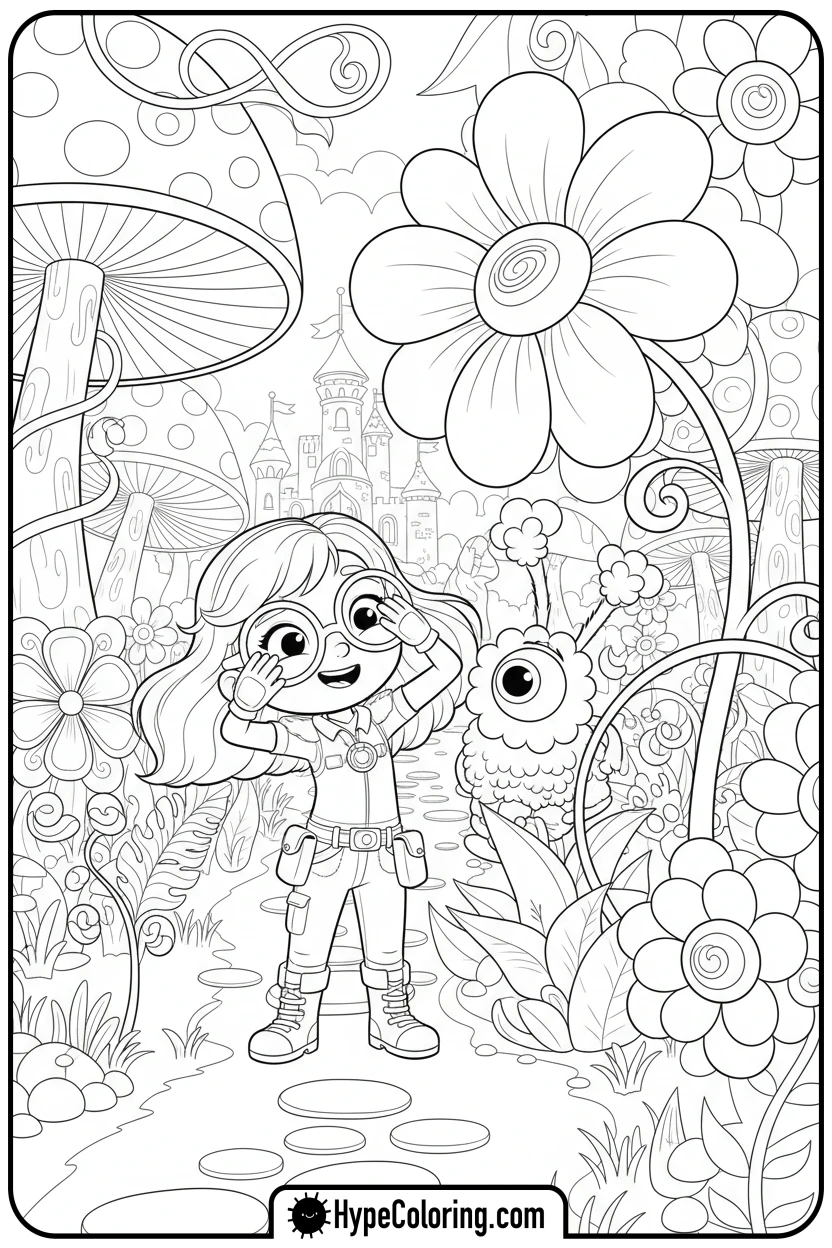 abby-and-bozzly-playing - nick jr coloring pages