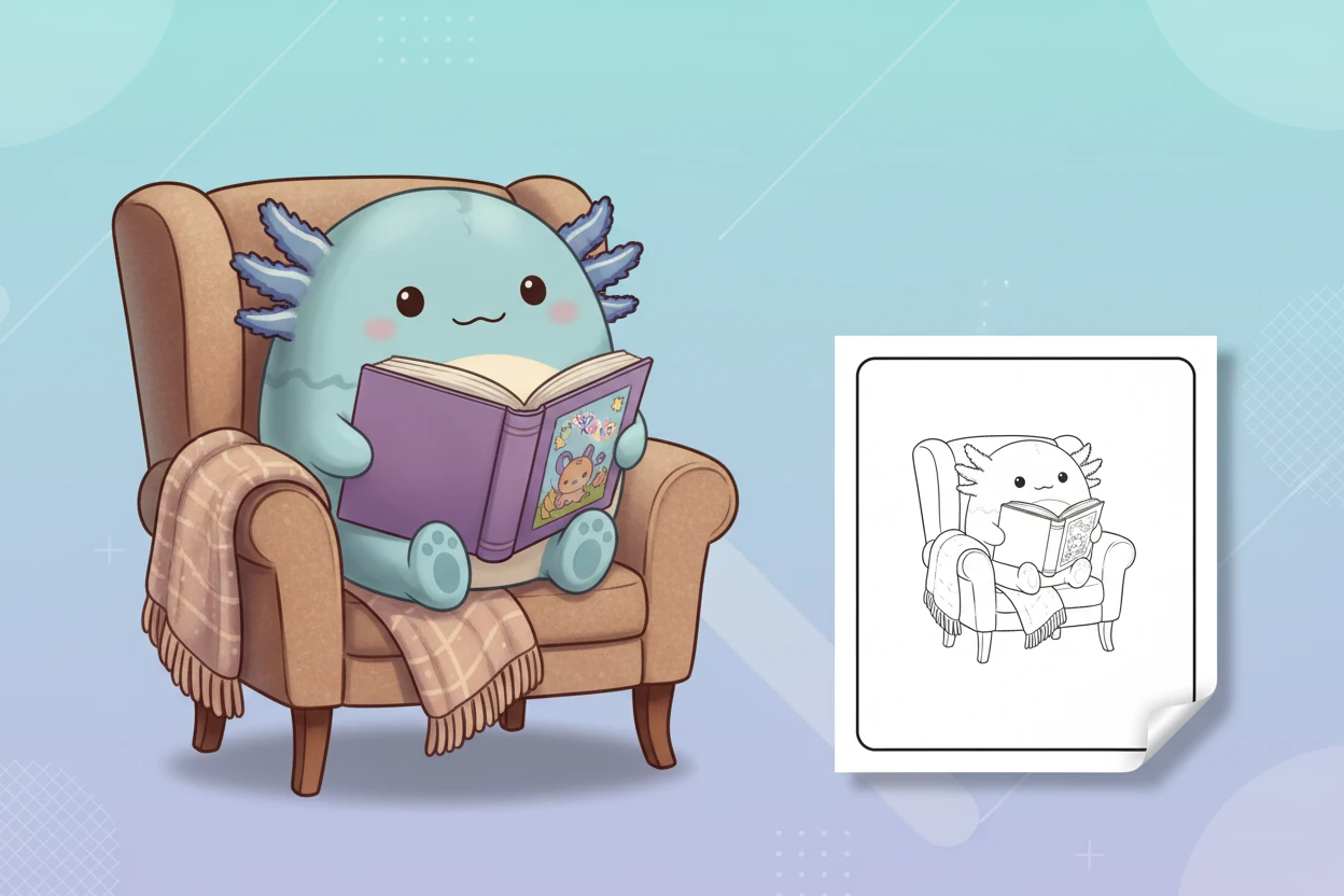 a-cozy-squishmallow-snuggled-up - squishmallow coloring pages