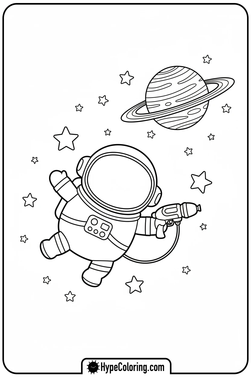 Click to download PDF squishmallow-astronaut - squishmallow coloring pages