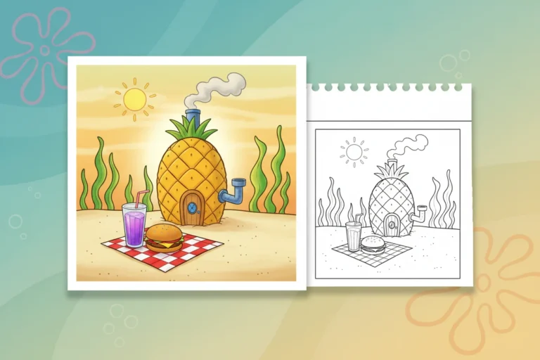a-delightful-scene-of-spongebob-s - SpongeBob’s House