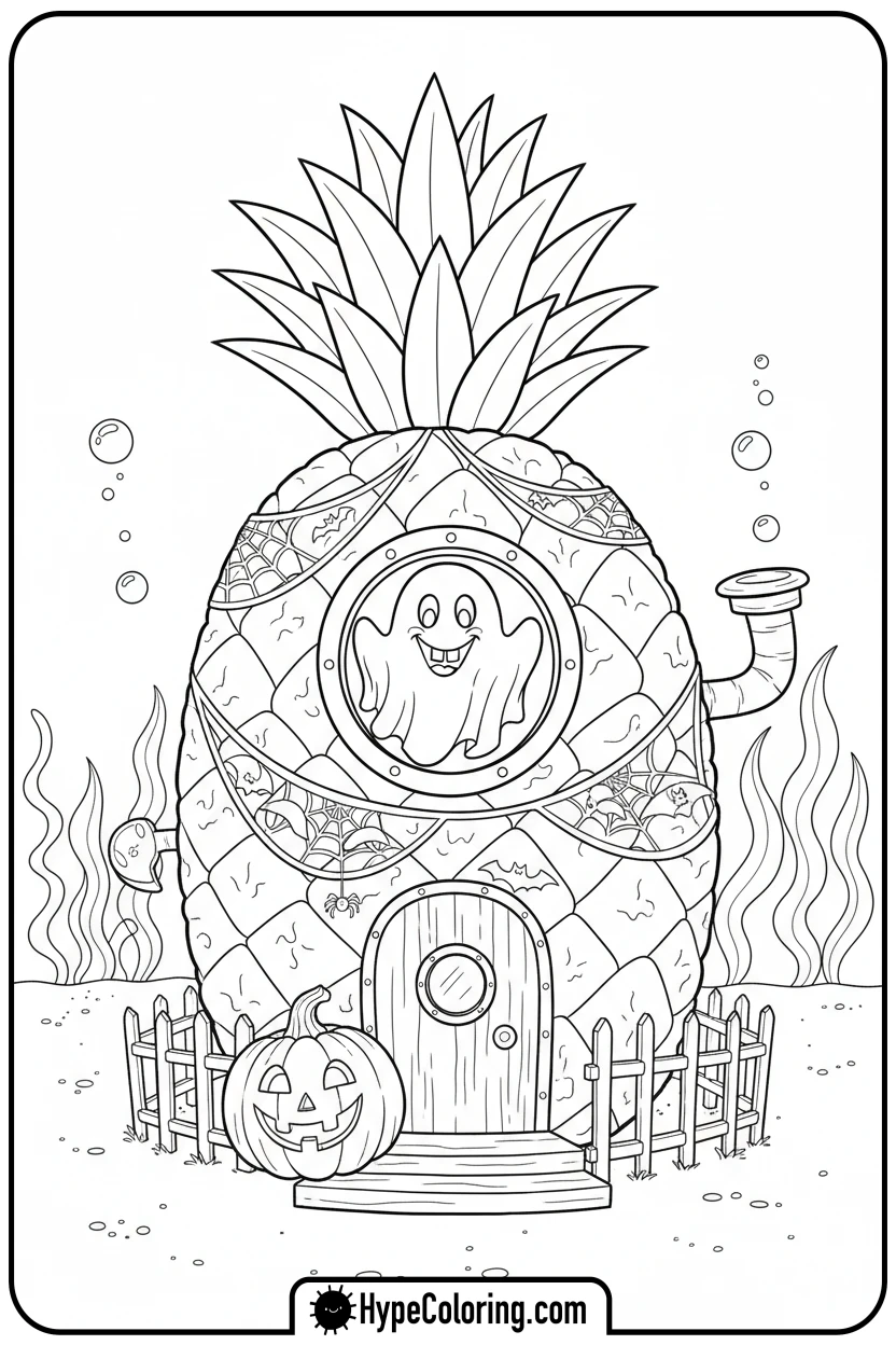 spongebob-s-house-halloween - SpongeBob’s House