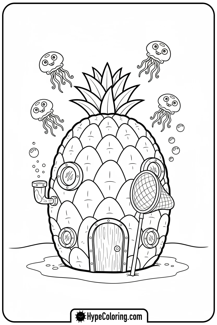 spongebob-s-house-jellyfish - SpongeBob’s House